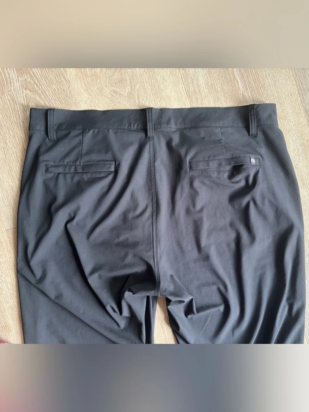 TravisMathew Men's Black lightweight Performance Jogger Pants